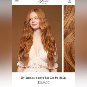 Luxy Halo hair extensions 20”